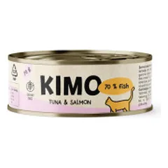 Kimo konservai su tunu ir lašiša katėms