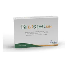 Aurora Biofarma Brospet Mini pašaro papildas mažų veislių šunims nuotrauka
