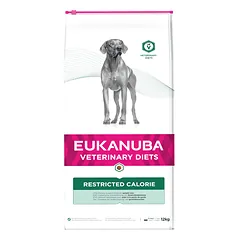 Eukanuba Restricted Calories maistas šunims su vištiena, 12kg