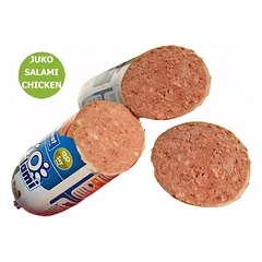 JUKO Salami Chicken dešra šunims 1kg, 1 kg — 2 nuotrauka