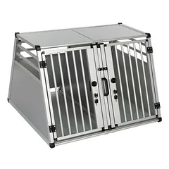 Autohundebox AluRide Doppelbox