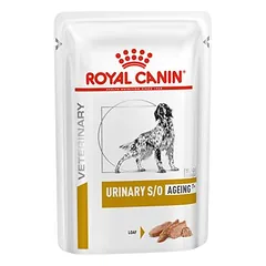 Royal Canin Veterinary Canine Urinary S/O Ageing 7+ Mousse