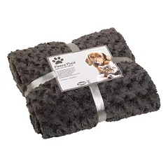 Nobby Katzendecke Fleece Plaid Super Soft grau