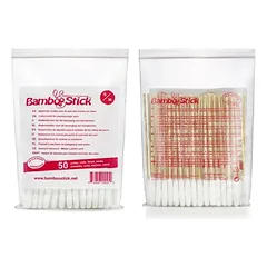 BambooStick - ausų valymo lazdelės mažiems šunims - 50 vnt.