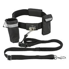 TRIXIE Juosmens diržas su pavadėliu, diržas 60-120 cm-40 mm, pavadėlis 1,00-1,35 m-25 mm, parduotuvėje petshop.lt