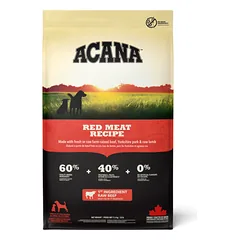 Acana Red Meat Recipe sausas pašaras šunims, 11.4 kg parduotuvėje mumbo.lt