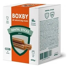 Boxby Dental Care Stick zobu priežiūros lazdelės suaugusiems šunims, 600 g