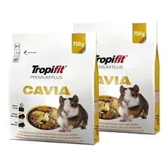 Maistas jūrų kiaulytėms Tropifit Premium Plus Cavia 2x750 g
