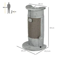 Kačių draskyklė 58 cm — 3 nuotrauka
