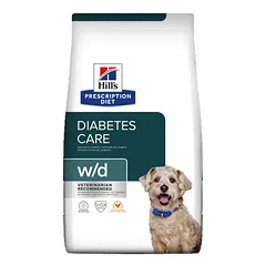 Hill's Prescription Diet Dog W/D Digestive/Weight/Diabetes Managment, veterinarinis maistas šunims 4 kg