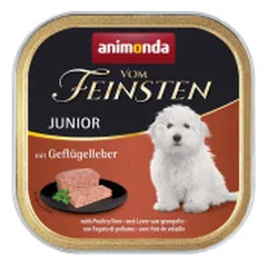 Animonda Vom Feinsten konservai su paukštienos kepenėlėmis šuniukams