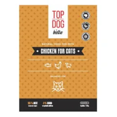 Top Dog Bistro šaldytas pašaras su vištiena katėms
