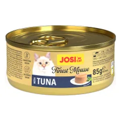 JosiCat Finest Mousse Tuna paštetas katėms su tunu, 85 g