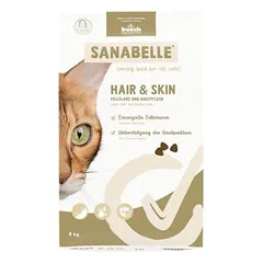 SANABELLE Hair Skin 8 kg katėms, palaikanti plaukų ir odos būklę