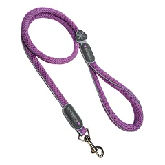 Coralpina Cinquetorri pavadėlis alyvinis - lengvas tinklinis šuns pavadėlis, violetinis, 7/8 — 3 nuotrauka