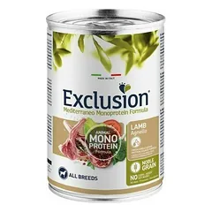 Exclusion Mediterraneo Dog Adult Lamb All Breeds šunims su ėriena 400 g