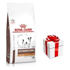 ROYAL CANIN Gastro Intestinal Low Fat Small Dog 1,5kg + STAIGMENA ŠUNIUI