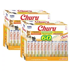 INABA Churu Variety katėms - mišrus skonis su vištiena 120x14g