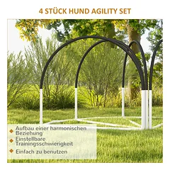 Šunų agility rinkinys 89 × 69 × 99 cm — 5 nuotrauka