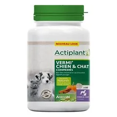 LABORATOIRE AGECOM - Wurmkur für Hunde und Katzen - Actiplant - AGECOM Lab