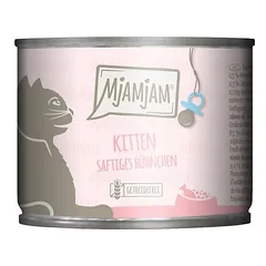 MjAMjAM Kitten drėgnas maistas katėms 6 x 200 g — 2 nuotrauka