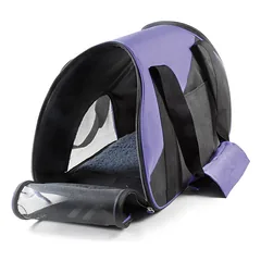 Record transportavimo tašė su tinkleliu šunims ir katėms sporty, 47x24x28 cm — 2 nuotrauka