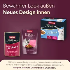 animonda vom Feinsten Kitten Raffinesse in Sauce Mixpaket