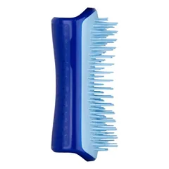 Pet Teezer plaukų šepetys gyvūnams De-Shedding&Dog Grooming Brush Small, žydras