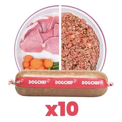 Dog Chef šviežiai virtas maistas šunims – kiauliena – 100 % natūralus — 5 nuotrauka