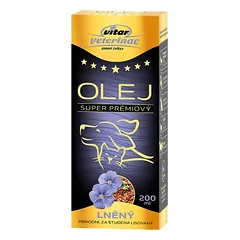 Vitar Veterinae Sėmenų aliejus 200 ml