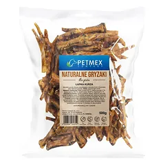PETMEX vištienos letenėlė 2x500g natūralių kramtomųjų kąsnelių šunims
