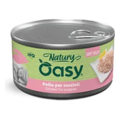 Oasy Natury Soft Jelly konservai su vištiena šuniukams - Pet24