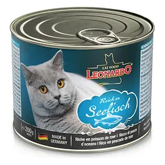 LEONARDO Quality Selection su jūrine žuvimi 200 g