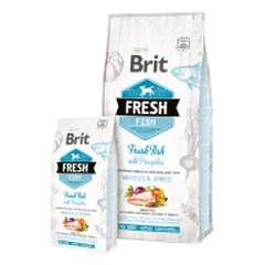 Brit Fresh Fish with Pumpkin Adult Large sausas maistas šunims