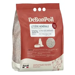 LABORATOIRE AGECOM - De Bon Poil - Langhaar-Katzenstreu 10l