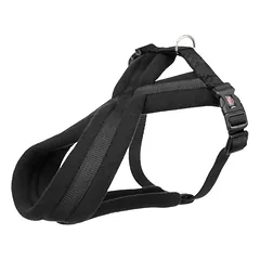 Trixie Premium touring petnešos, L 60-100cm/25mm, juodos