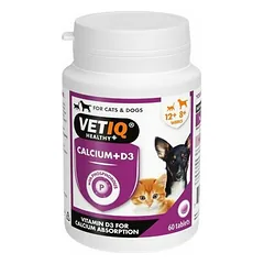 VETIQ Calcium +D3 tabl. N60