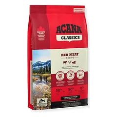 Acana Classic Red Meat begrūdis sausas maistas šunims 2kg, 9.7kg