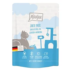 MjAMjAM Quetschie, drėgnas maistas katėms 6 x 300 g — 3 nuotrauka