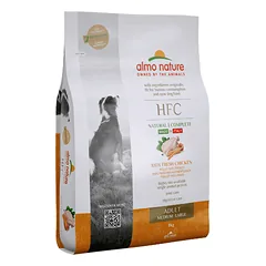 Almo Nature HFC Dog M/L Adult su Vištiena sausas maistas suaugusiems vidutinio ir didelio dydžio šunims su vištiena, 8 kg