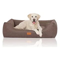 Knuffelwuff guolis šunims Lotte iš velūro su rankų darbo audinio išvaizda, Mažiems 5–10 kg — 2 nuotrauka