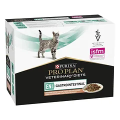 PURINA PRO PLAN Veterinary Diet Feline Gastrointestinal Lašiša10x85g