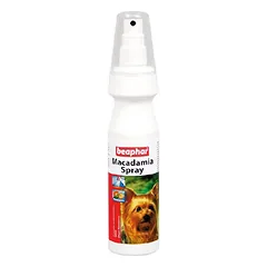Beaphar Macadamia Spray plaukų priežiūros purškiklis šunims ir katėms su audinės ir makadamijos aliejumi, 150 ml