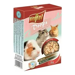 Vitapol Drops with Yoghurt for Rodents 75 g