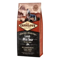 Carnilove Lamb & Wild Boar for Adult sausas maistas šunims