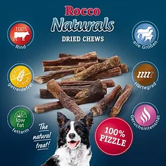 Rocco Naturals jaučio penis 12 cm, skanėstai šunims, 25 vnt. — 2 nuotrauka