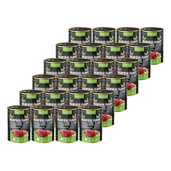 DOLINA NOTECI Super Rafi Cat P&F su elniena ir vištienos širdelėmis 24x400g