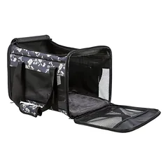 Trixie Bag Adrina gyvūnų transportavimo krepšys, pilkas, šunims ir katėms iki 7 kg, 26 x 27 x 42 cm — 2 nuotrauka