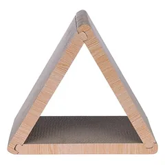 TIAKI draskyklė Trikampis iš gofruoto kartono, L 45 x B 22,5 x H 40,5 cm — 2 nuotrauka