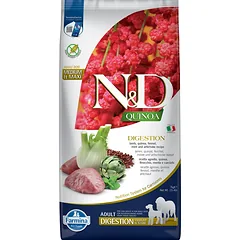 FARMINA N&D Quinoa Dog Adult Medium&Maxi Digestion Lamb & Fennel 2x7 kg